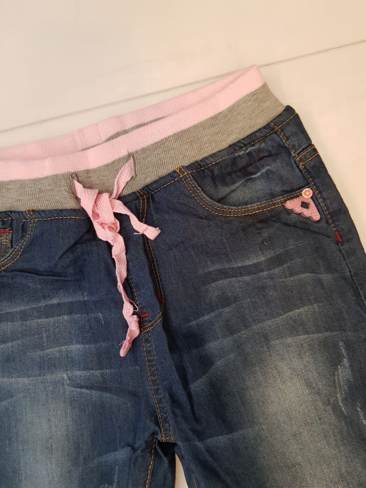 شلوار جینز دخترانه داخل خز دار 402897